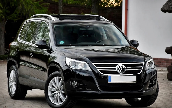 Volkswagen Tiguan cena 46900 przebieg: 187000, rok produkcji 2011 z Leszno małe 781